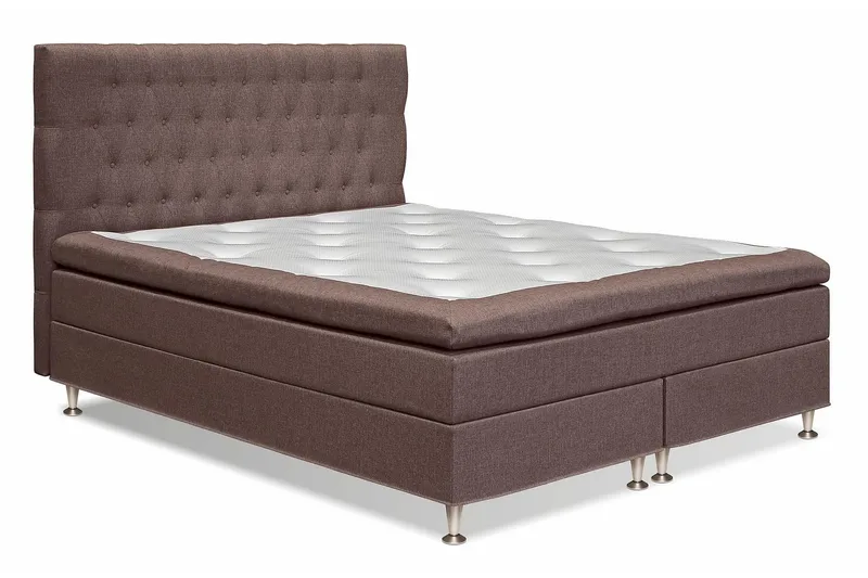 Meja Kontinentalsäng 160x200 - Mörkbrun - Products - Möbler - Säng - Kontinentalsäng