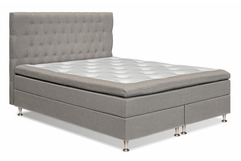 Meja Kontinentalsäng 180x200 - Ljusbrun - Products - Möbler - Säng - Kontinentalsäng