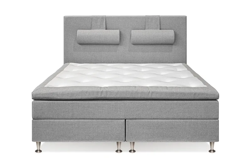 Meja Kontinentalsäng 180x200 - Ljusgrå - Products - Möbler - Säng - Kontinentalsäng