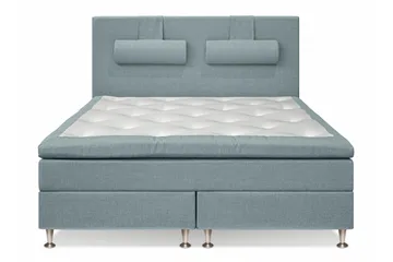 Meja Sängpaket 160x200 - Ljusblå - Products - Möbler - Säng - Kontinentalsäng