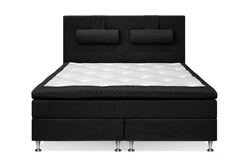 Meja Sängpaket 160x200 - Svart - Products - Möbler - Säng - Kontinentalsäng