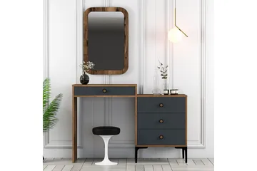 Ameias Möbelset För Sovrum Brun/Antracit - Hanah Home - Products - Möbler - Säng - Möbelset för sovrum
