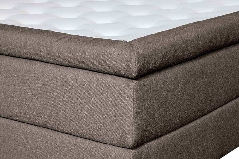 Oslo Lyx Kontinentalsäng 180 knappar loop 8 - Ljusbrun - Products - Möbler - Säng - Kontinentalsäng