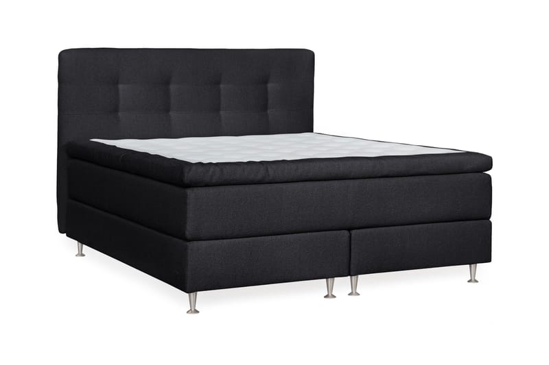 Oslo Lyx Sängpaket 180 knappar loop 20 - Svart - Products - Möbler - Säng - Kontinentalsäng