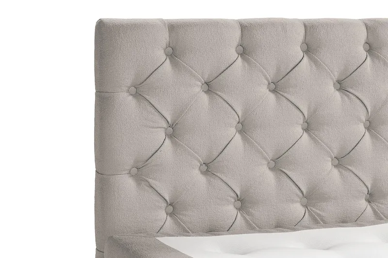 Oslo Lyx Sängpaket Kontinentalsäng 120x200 cm - Grå - Products - Möbler - Säng - Kontinentalsäng