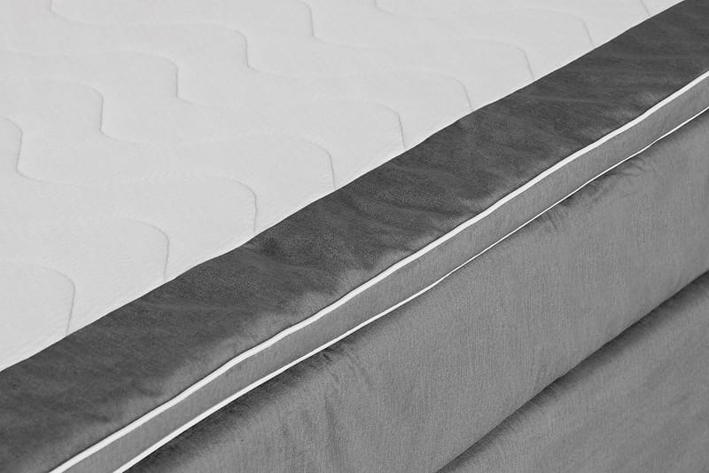 Princess Kontinentalsäng 160x200cm - Mörkgrå/Sammet - Products - Möbler - Säng - Kontinentalsäng