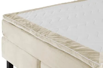 Princess Kontinentalsäng 180x200cm - Beige/Sammet - Products - Möbler - Säng - Kontinentalsäng