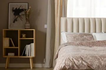 Princess Kontinentalsäng 180x200cm - Beige/Sammet - Products - Möbler - Säng - Kontinentalsäng