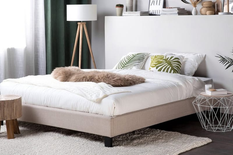 Roanne Dubbelsäng 180|200 cm - Beige - Products - Möbler - Säng - Dubbelsäng