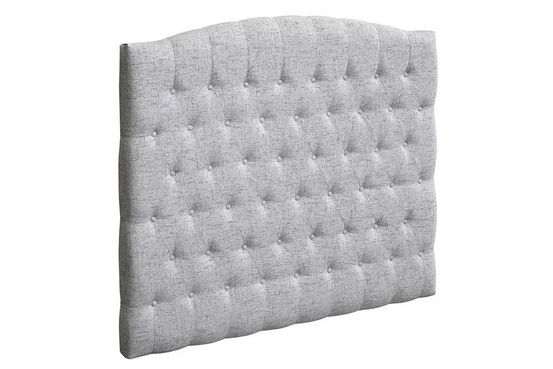 Belda Sänggavel 140 cm Svängd - Ljusgrå - Products - Möbler - Säng - Sängtillbehör & sänggavel - Sänggavel
