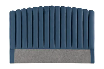 Davia Sänggavel 160 cm - Mörkblå/Sammet - Products - Möbler - Säng - Sängtillbehör & sänggavel - Sänggavel