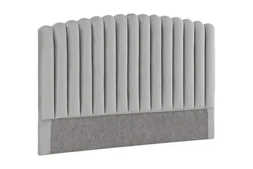 Davia Sänggavel 180 cm - Ljusgrå/Sammet - Products - Möbler - Säng - Sängtillbehör & sänggavel - Sänggavel