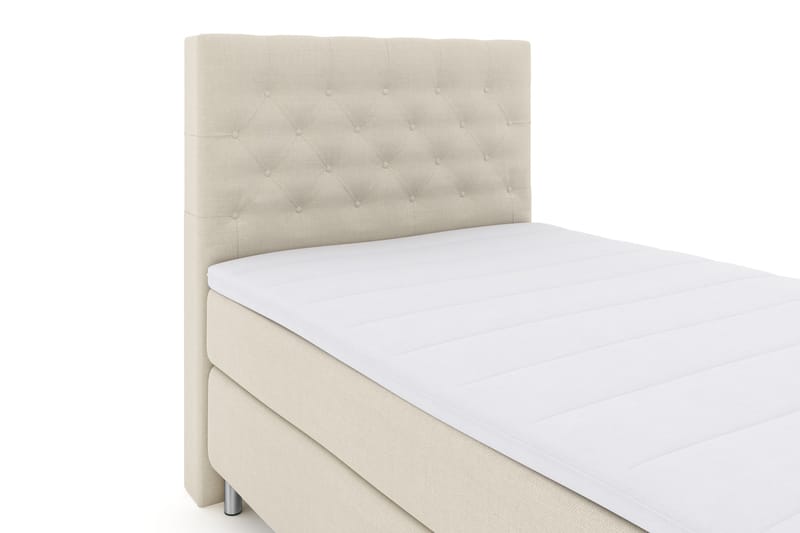 Select No 3 Komplett Sängpaket 120x200 Fast - Beige/Metall - Products - Möbler - Säng - Enkelsäng