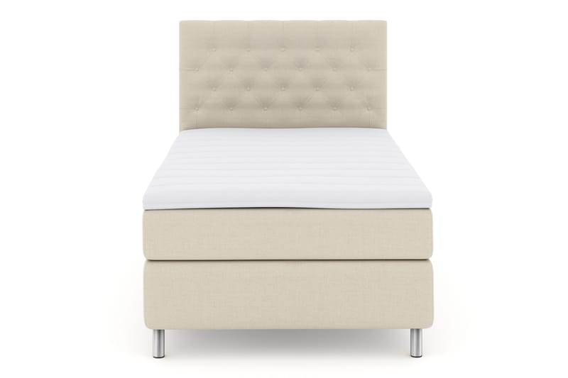 Select No 3 Komplett Sängpaket 120x200 Fast - Beige/Metall - Products - Möbler - Säng - Enkelsäng
