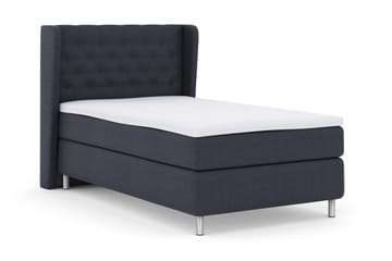 Select No 3 Komplett Sängpaket 120x200 Fast - Blå/Metall - Products - Möbler - Säng - Enkelsäng