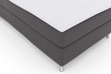 Select No 3 Komplett Sängpaket 120x200 Fast - Mörkgrå/Metall - Products - Möbler - Säng - Enkelsäng