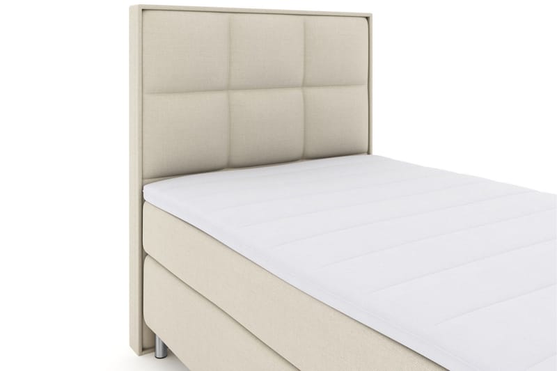 Select No 3 Komplett Sängpaket 120x200 Medium - Beige/Metall - Products - Möbler - Säng - Enkelsäng