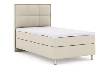 Select No 3 Komplett Sängpaket 120x200 Medium - Beige/Metall - Products - Möbler - Säng - Enkelsäng