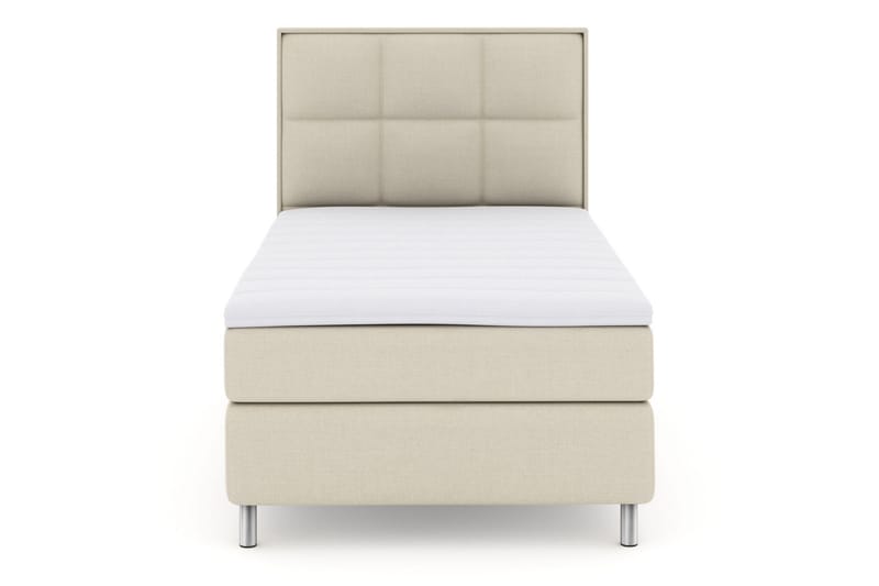 Select No 3 Komplett Sängpaket 120x200 Medium - Beige/Metall - Products - Möbler - Säng - Enkelsäng