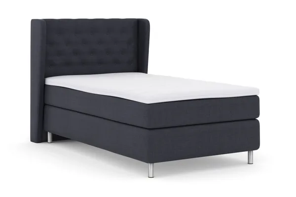 Select No 3 Komplett Sängpaket 120x200 Medium - Blå/Metall - Products - Möbler - Säng - Enkelsäng