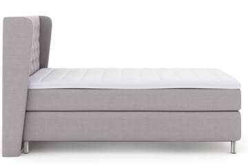 Select No 3 Komplett Sängpaket 120x200 Medium - Ljusgrå/Metall - Products - Möbler - Säng - Enkelsäng