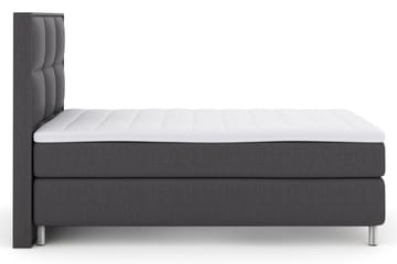 Select No 3 Komplett Sängpaket 120x200 Medium - Mörkgrå/Metall - Products - Möbler - Säng - Enkelsäng