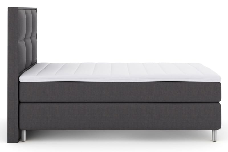 Select No 3 Komplett Sängpaket 120x200 Medium - Mörkgrå/Metall - Products - Möbler - Säng - Enkelsäng