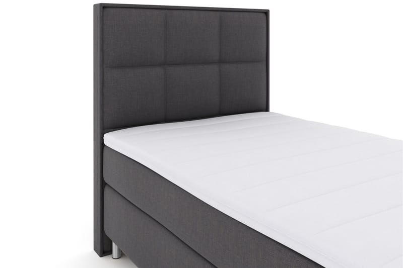 Select No 3 Komplett Sängpaket 120x200 Medium - Mörkgrå/Metall - Products - Möbler - Säng - Enkelsäng