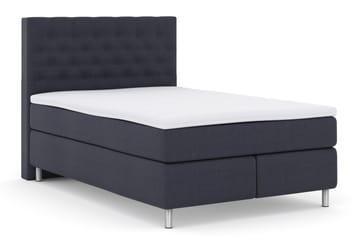 Select No 3 Komplett Sängpaket 140x200 Fast - Blå/Metall - Products - Möbler - Säng - Kontinentalsäng