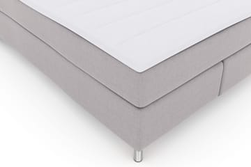Select No 3 Komplett Sängpaket 140x200 Fast - Ljusgrå/Metall - Products - Möbler - Säng - Kontinentalsäng