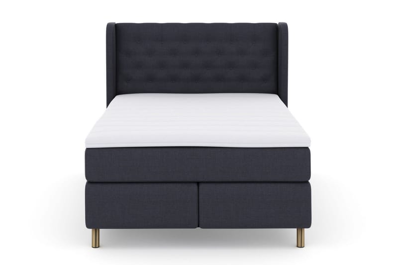 Select No 3 Komplett Sängpaket 140x200 Medium, Blå/Koppar