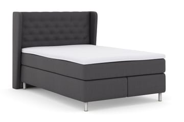 Select No 3 Komplett Sängpaket 140x200 Medium - Mörkgrå/Metall - Products - Möbler - Säng - Kontinentalsäng