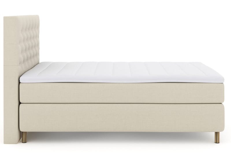 Select No 3 Komplett Sängpaket 160x200 Fast - Beige/Koppar - Products - Möbler - Säng - Kontinentalsäng