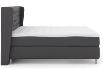 Select No 3 Komplett Sängpaket 160x200 Fast - Mörkgrå/Metall - Products - Möbler - Säng - Kontinentalsäng