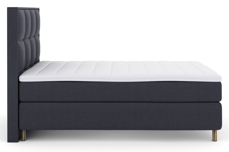 Select No 3 Komplett Sängpaket 160x200 Fast/Medium - Blå/Koppar - Products - Möbler - Säng - Kontinentalsäng