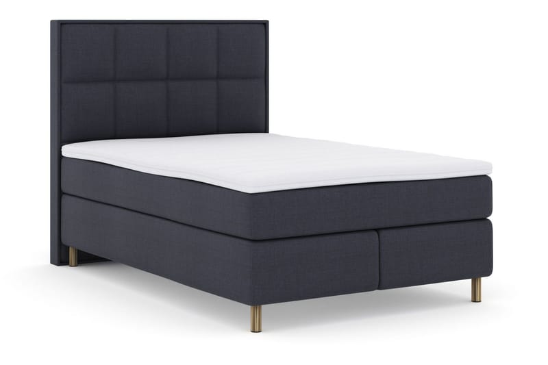 Select No 3 Komplett Sängpaket 160x200 Fast/Medium - Blå/Koppar - Products - Möbler - Säng - Kontinentalsäng