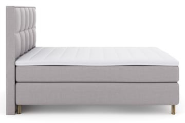 Select No 3 Komplett Sängpaket 160x200 Fast/Medium - Ljusgrå/Koppar - Products - Möbler - Säng - Kontinentalsäng