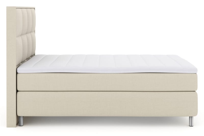 Select No 3 Komplett Sängpaket 160x200 Medium - Beige/Metall - Products - Möbler - Säng - Kontinentalsäng