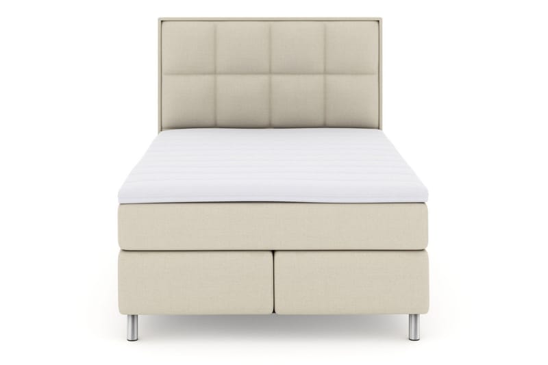 Select No 3 Komplett Sängpaket 160x200 Medium - Beige/Metall - Products - Möbler - Säng - Kontinentalsäng