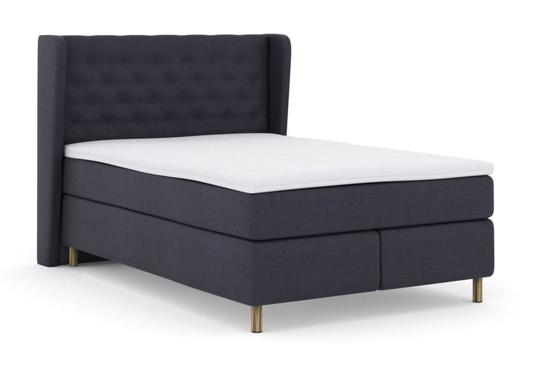 Select No 3 Komplett Sängpaket 160x200 Medium - Blå/Koppar - Products - Möbler - Säng - Kontinentalsäng
