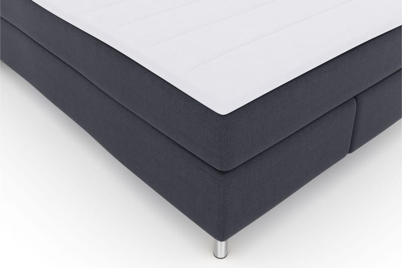Select No 3 Komplett Sängpaket 160x200 Medium - Blå/Metall - Products - Möbler - Säng - Kontinentalsäng