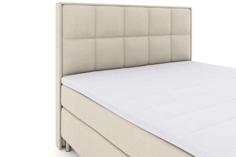 Select No 3 Komplett Sängpaket 180x200 Fast - Beige/Metall - Products - Möbler - Säng - Kontinentalsäng