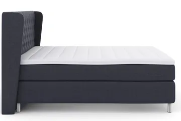 Select No 3 Komplett Sängpaket 180x200 Fast - Blå/Metall - Products - Möbler - Säng - Kontinentalsäng