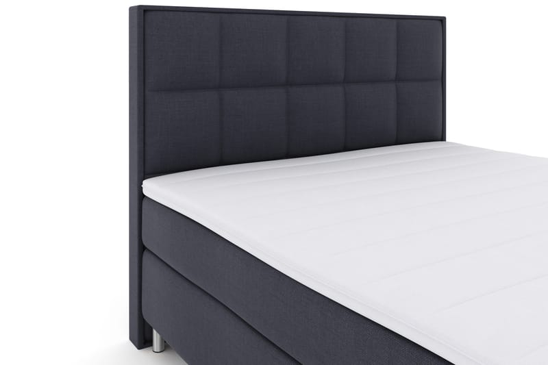 Select No 3 Komplett Sängpaket 180x200 Fast - Blå/Metall - Products - Möbler - Säng - Kontinentalsäng