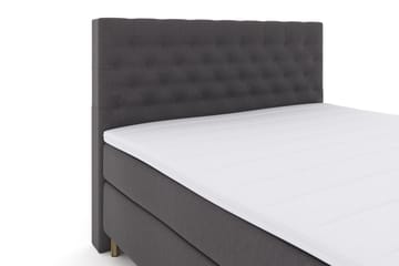 Select No 3 Komplett Sängpaket 180x200 Fast - Mörkgrå/Koppar - Products - Möbler - Säng - Kontinentalsäng