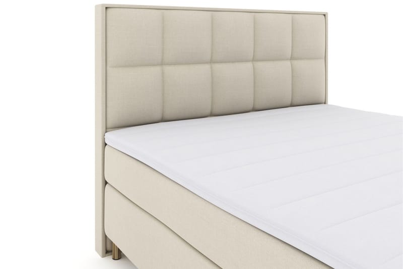 Select No 3 Komplett Sängpaket 180x200 Medium - Beige/Koppar - Products - Möbler - Säng - Kontinentalsäng