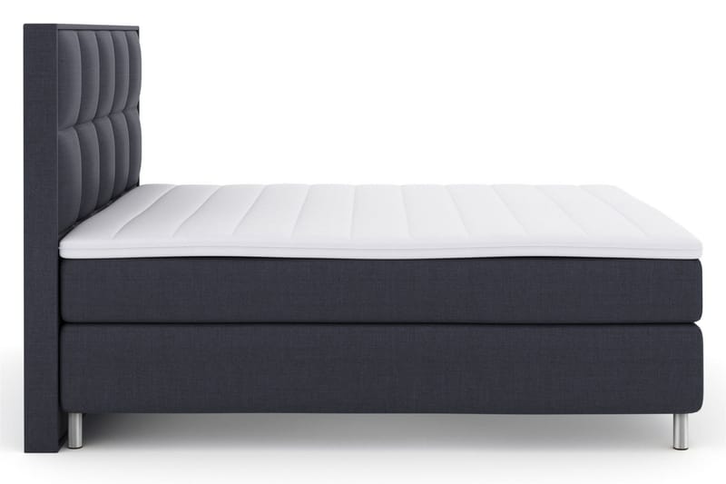 Select No 3 Komplett Sängpaket 180x200 Medium - Blå/Metall - Products - Möbler - Säng - Kontinentalsäng