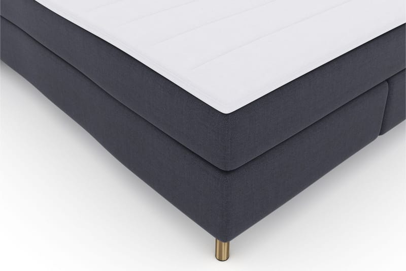 Select No 3 Komplett Sängpaket 210x210 Fast - Blå/Koppar - Products - Möbler - Säng - Kontinentalsäng