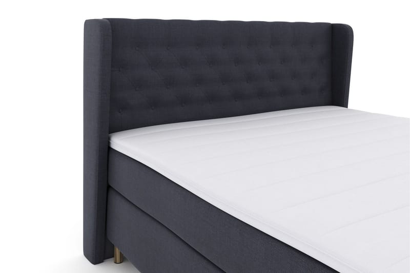 Select No 3 Komplett Sängpaket 210x210 Fast - Blå/Koppar - Products - Möbler - Säng - Kontinentalsäng