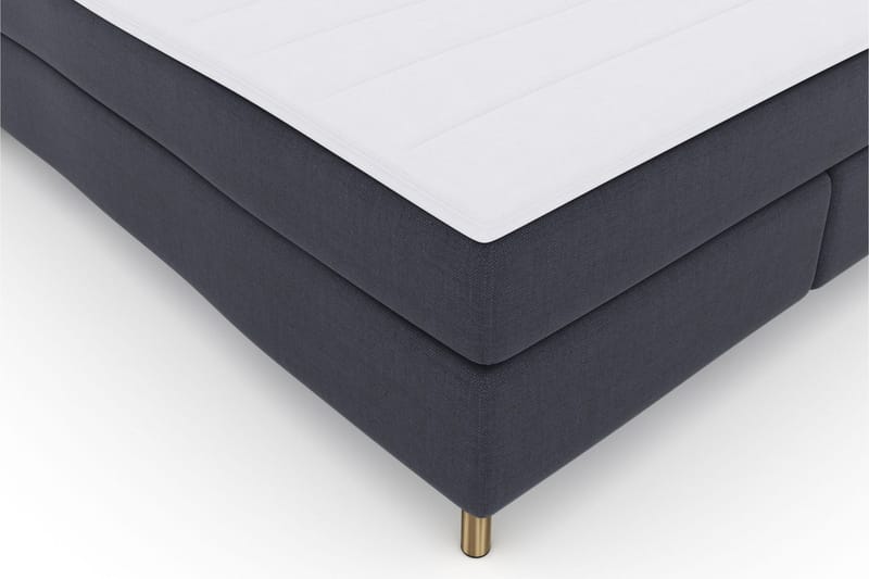 Select No 3 Komplett Sängpaket 210x210 Fast/Medium - Blå/Koppar - Products - Möbler - Säng - Kontinentalsäng